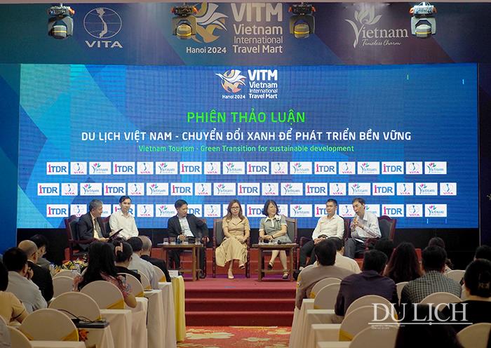 TS. Võ Trí Thành - Viện trưởng Viện Nghiên cứu Chiến lược Thương hiệu và Cạnh tranh điều phối phiên thảo luận “Giải pháp chuyển đổi xanh đối với Du lịch Việt Nam”
